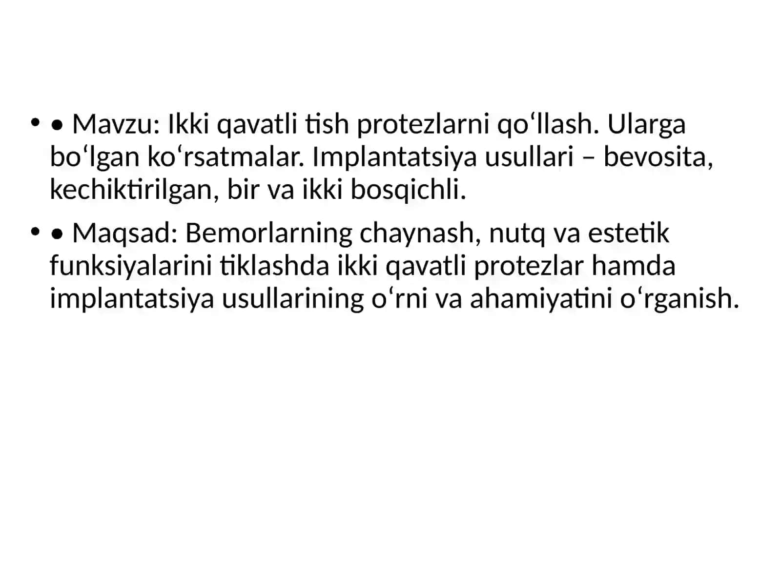 Ikki qavatli tish protezlarni qo‘llash 2