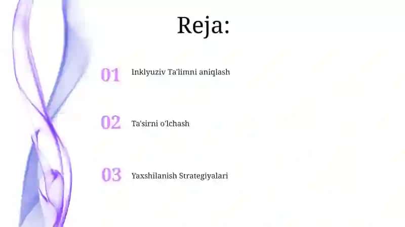 Inklyuziv taʼlim takomillari 2
