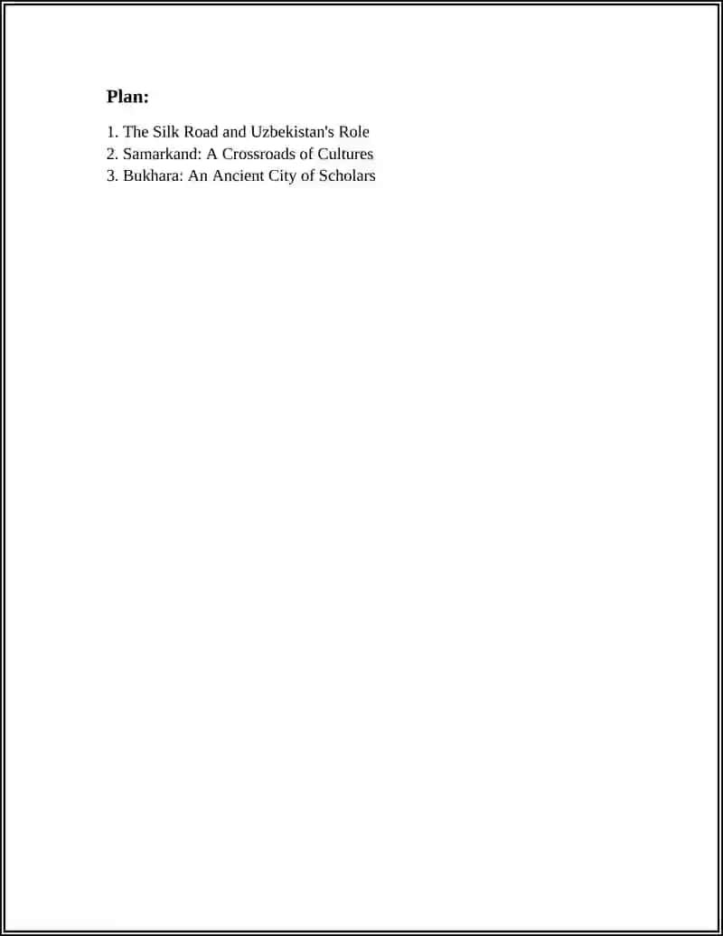 The Silk Road and Uzbekistan's Role 2