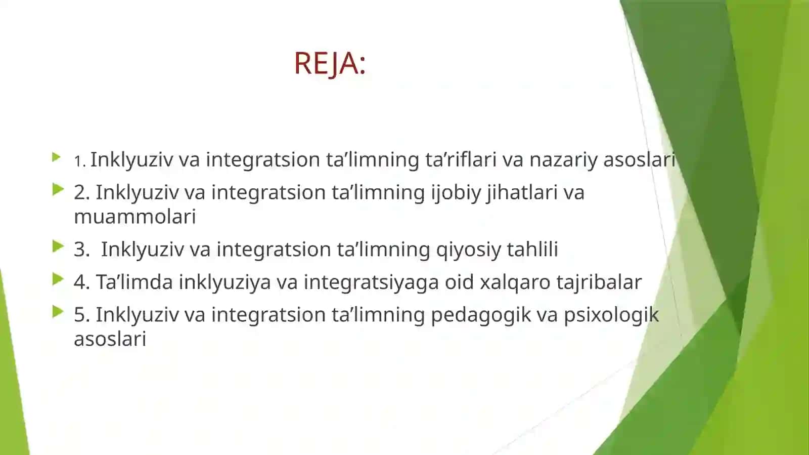 Inklyuziv va integratsion ta’limning qiyosiy tahlili 2