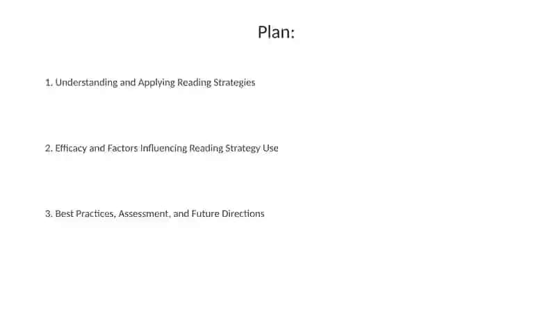 Reading strategies and their Efficacy 2