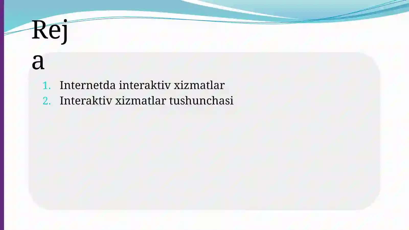 Temurbeklar maktabi  II bosqich 2