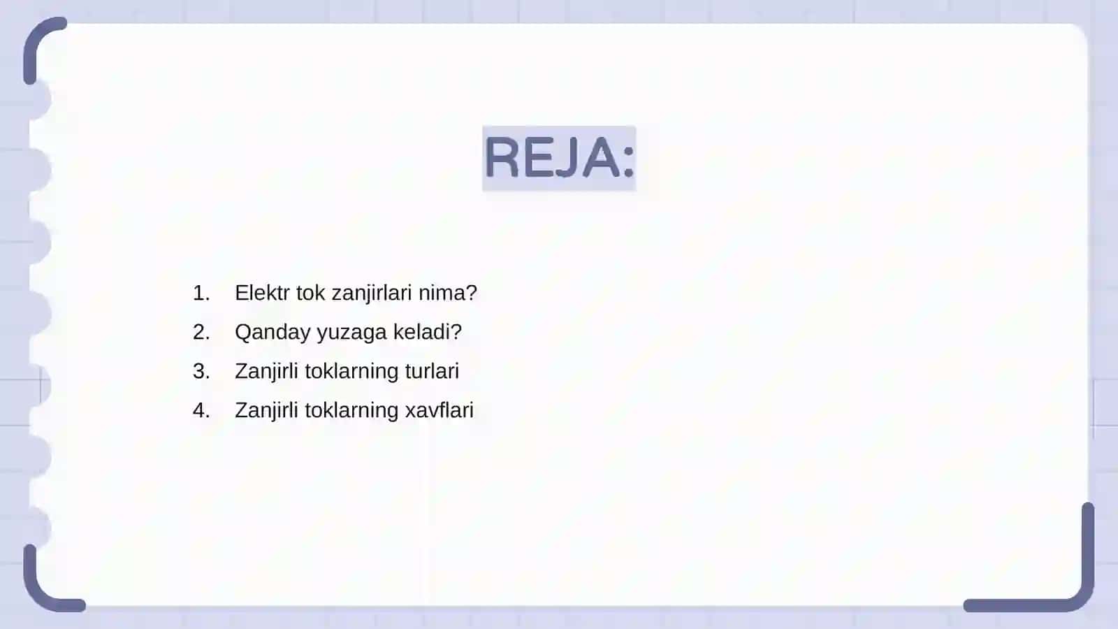 Elektr tok zanjirlari 2