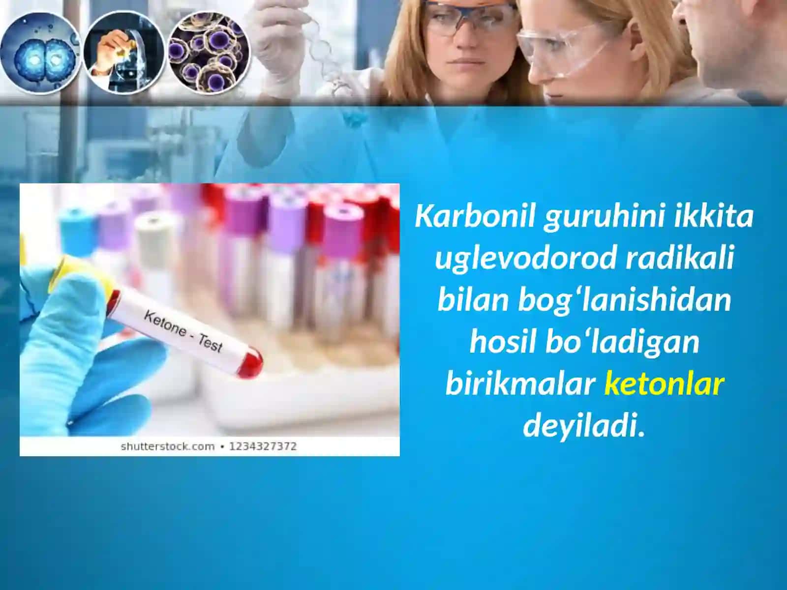 10-sinf kimyo 49.Ketonlar. Olinishi va xossalari 2