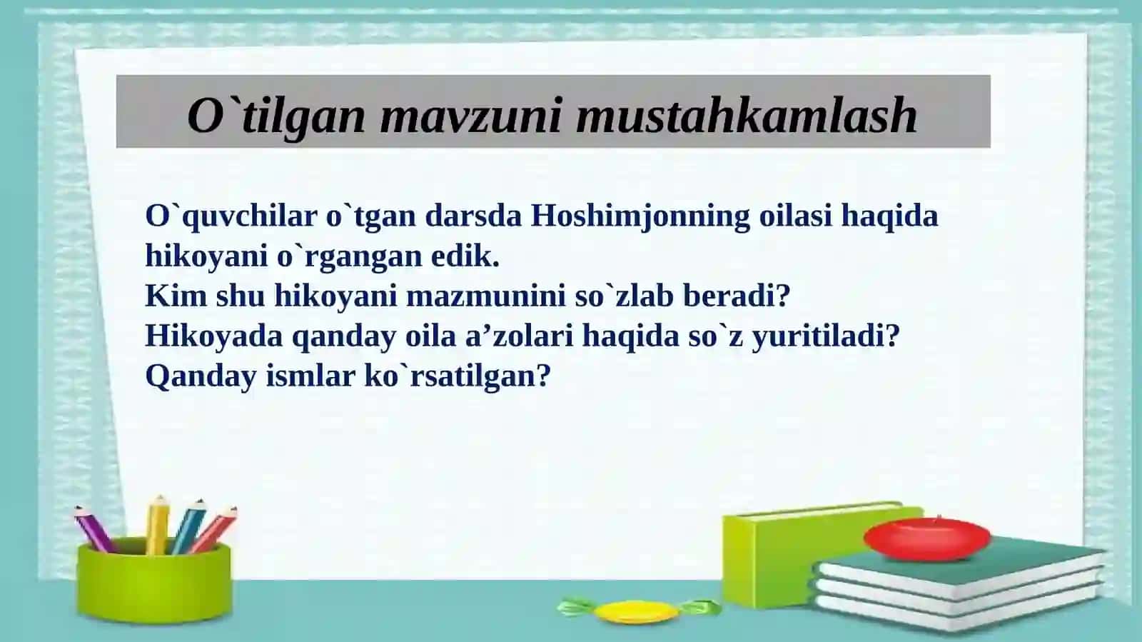 Mening oilam 2