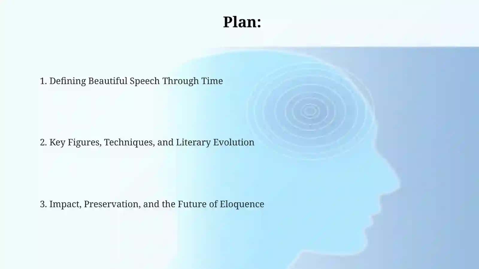 Forms of beautiful speech or different periouds 2