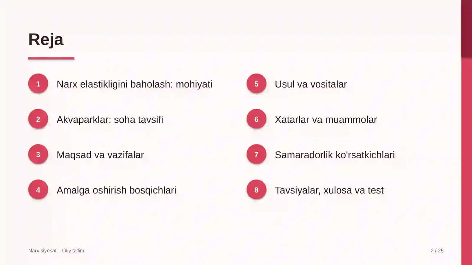 akvaparklarda narx elastikligini baholash 9322 2