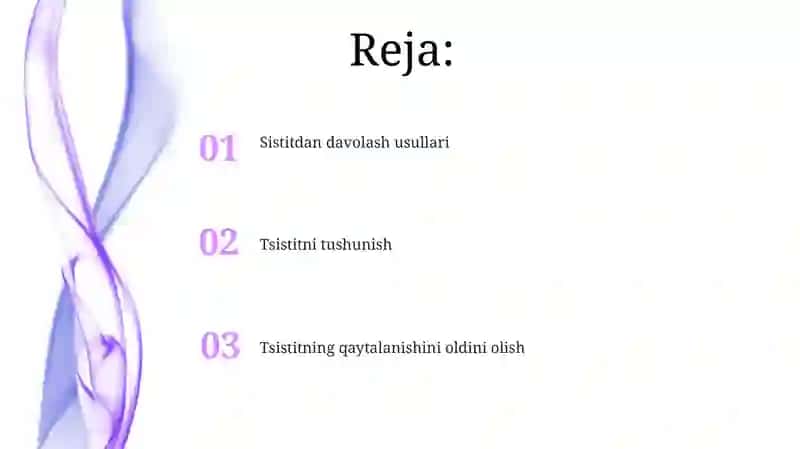 Sistit va uning davolash usuli 2
