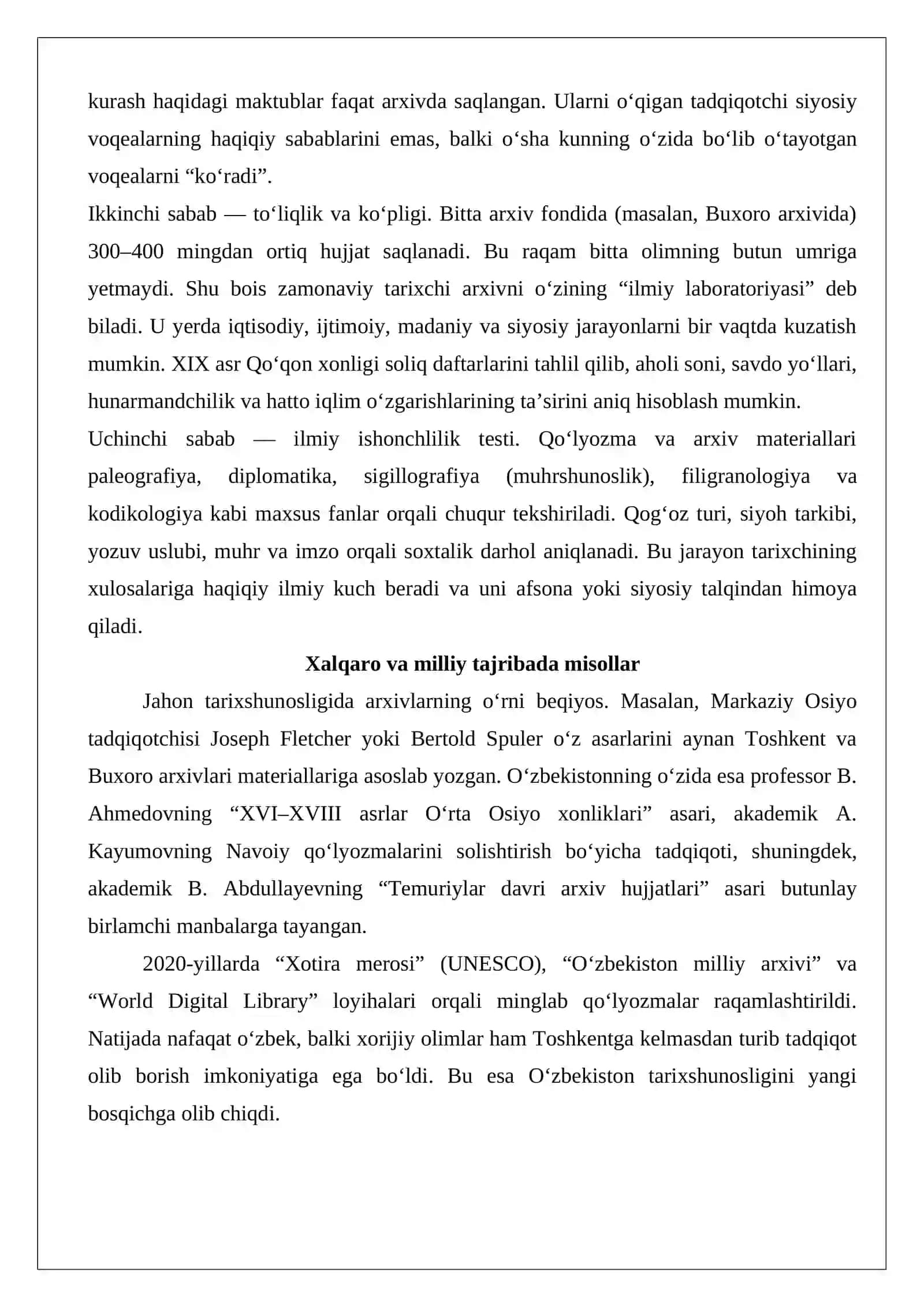 Kutubxona qo‘lyozma va arxiv fondlari 2
