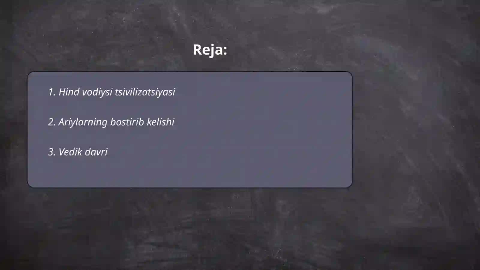 Hind vodiysi tsivilizatsiyasi 2