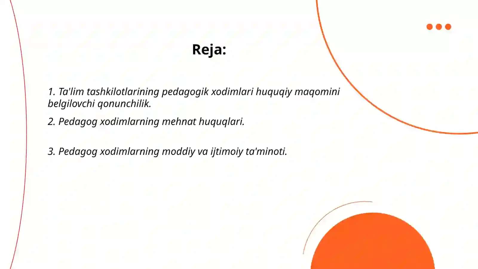 Pedagogik xodimlar huquqiy maqomi 2
