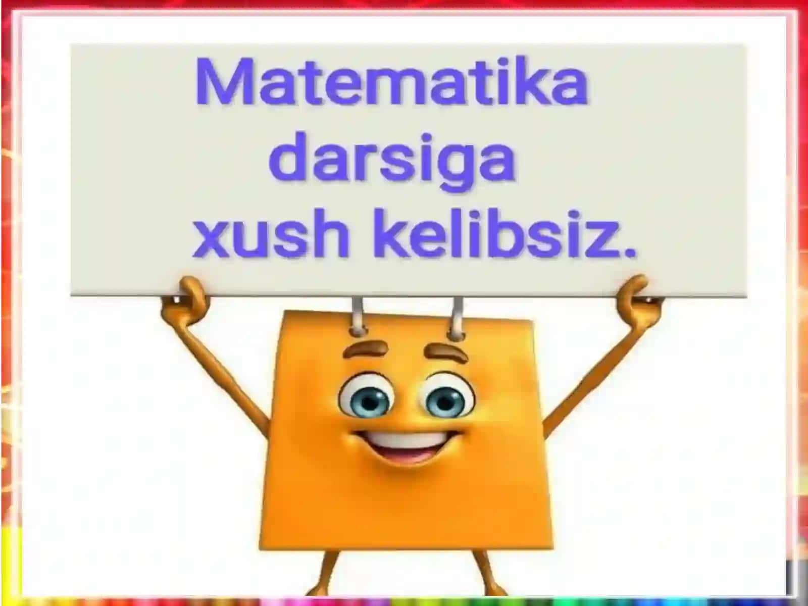 3-sinf Matematika Mavzu:Muntazam shakllarning perimetri 2