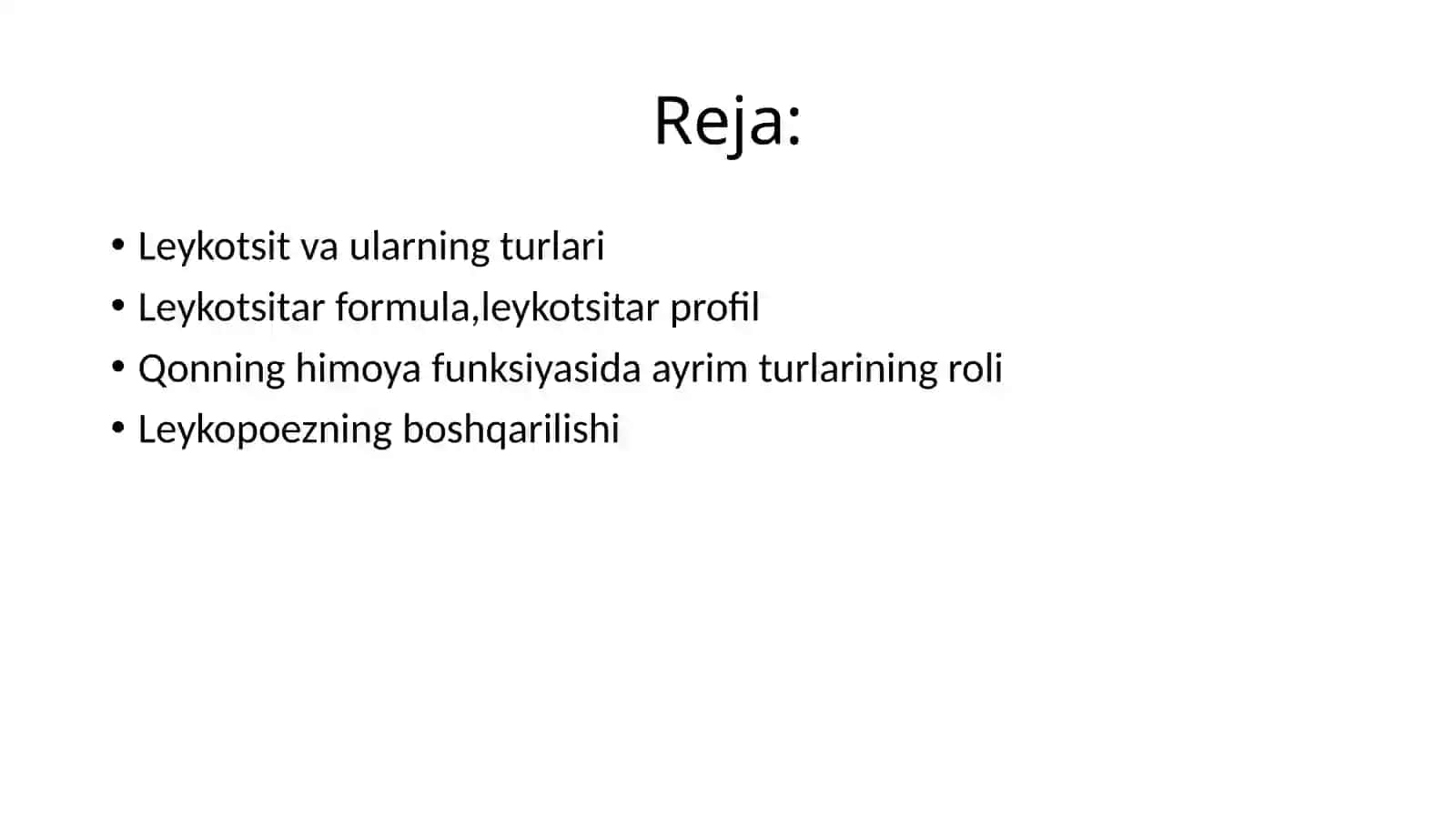 Leykotsitlar fiziologiya 2