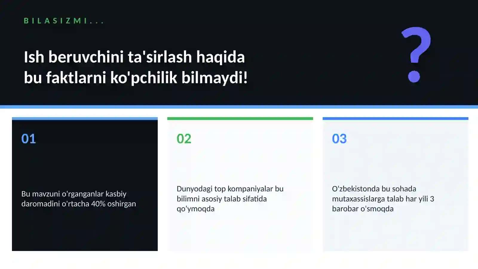 Ish beruvchini ta'sirlash 2