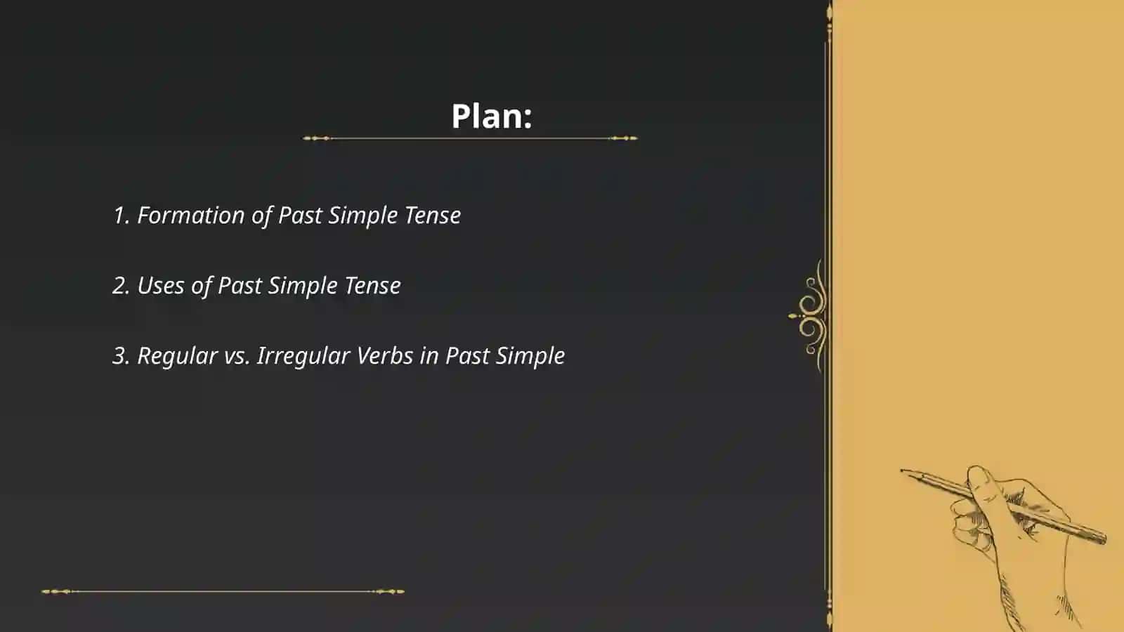 Past simple 2