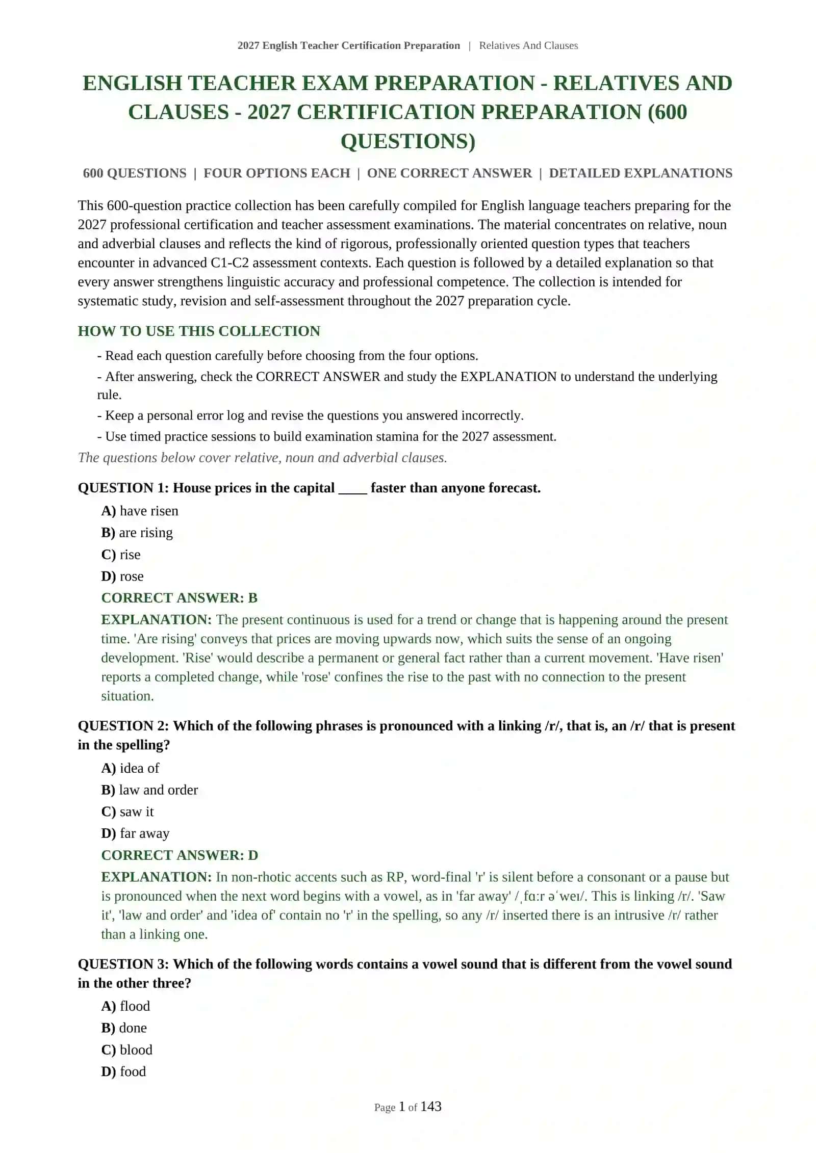 RELATIVES AND CLAUSES 2