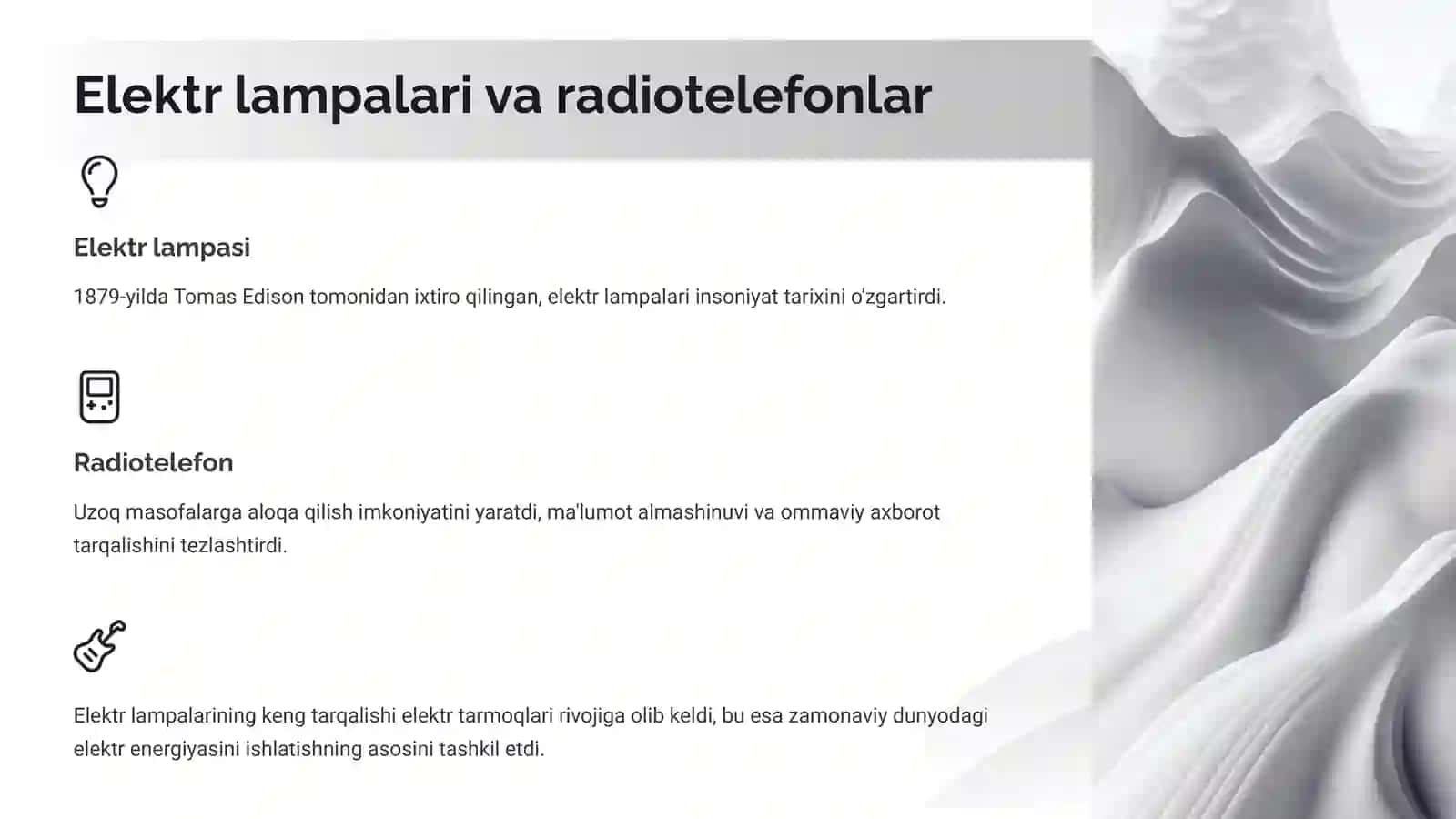 Elektr lampasi 2