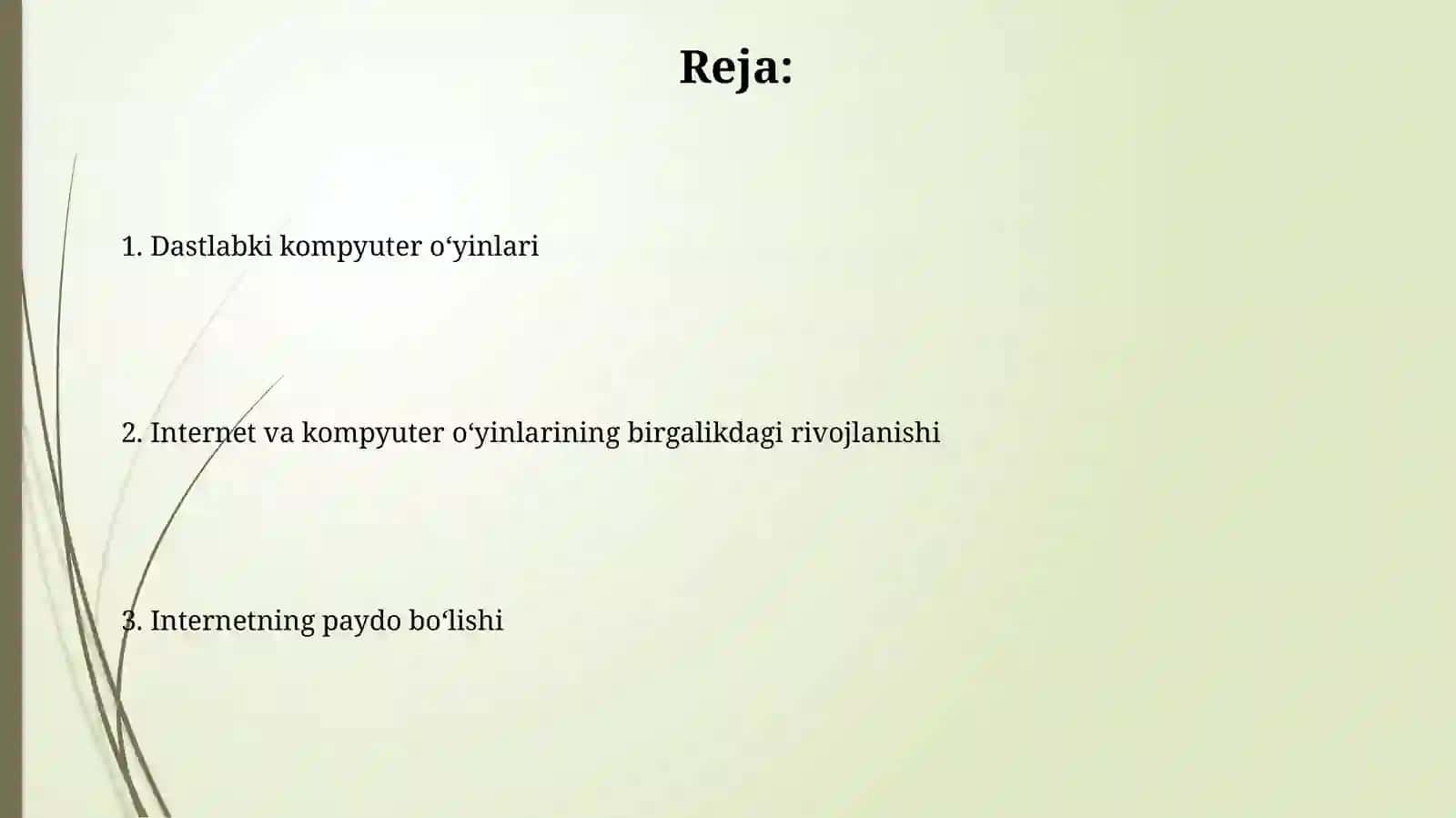 Internet va kompyuter o’yinlarini paydo bolishi 2