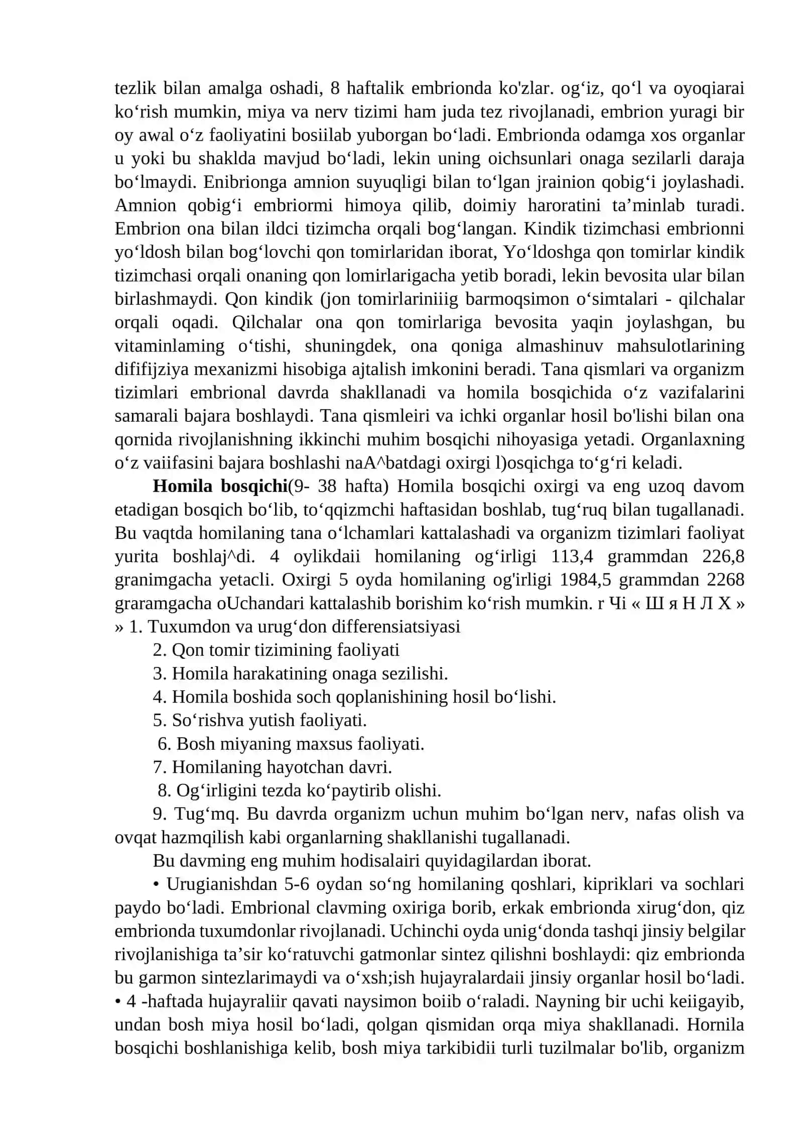 Go‘daklik davrida psixik rivojlanish 2