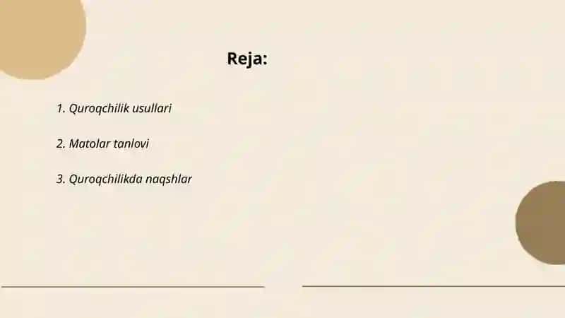 Quroqchilik san'ati 2
