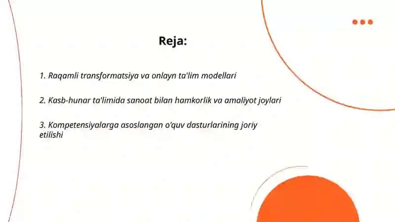Raqamli transformatsiya va onlayn ta'lim modellari 2