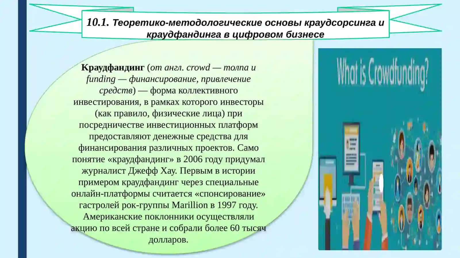 Теоретико-методологические основы краудсорсинга и краудфандинга в цифровом бизнесе 2