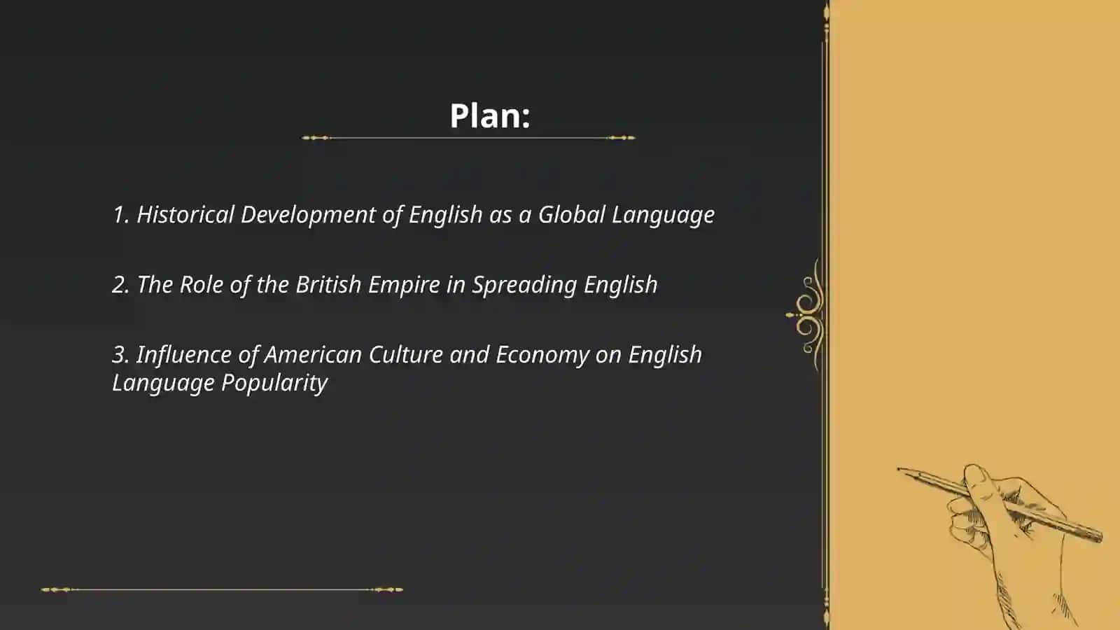 English is a global language in the world 2