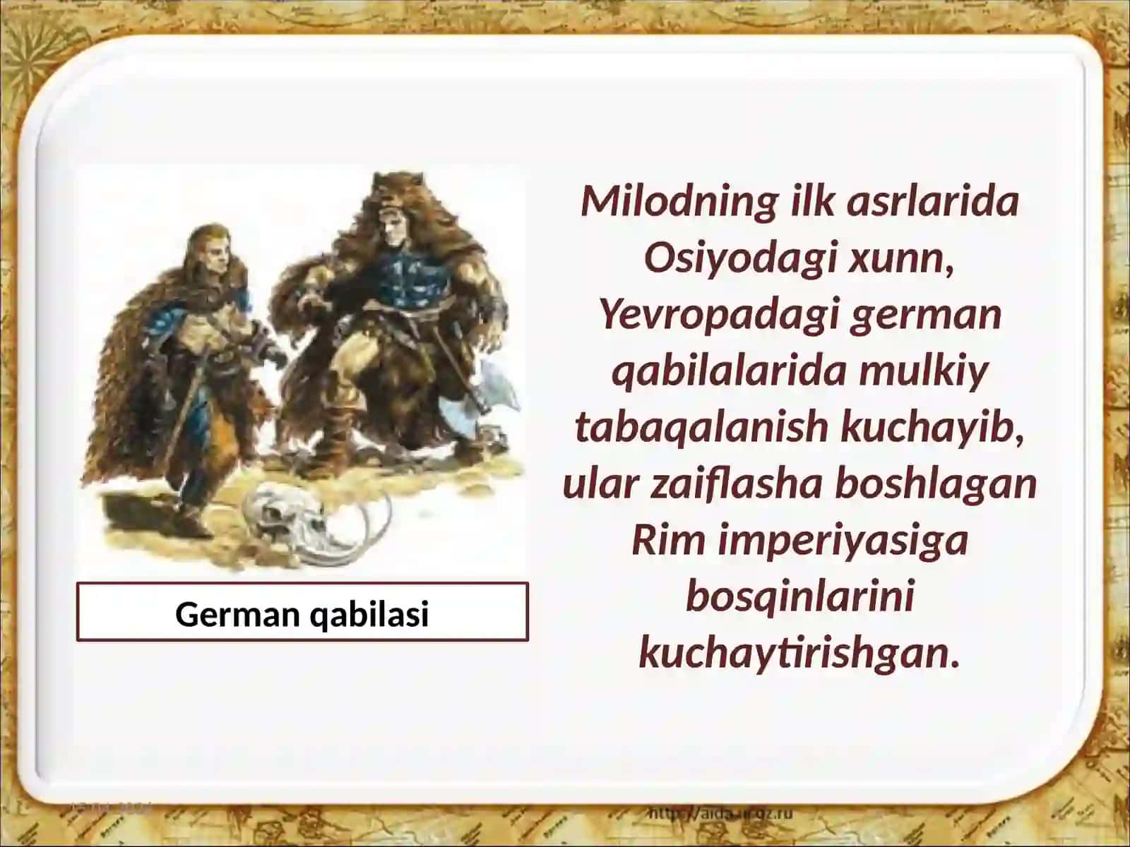 Rimga german qabilalarining bosqini 2