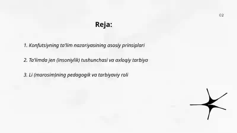Konfutsiyning pedagogik qarashlari 2