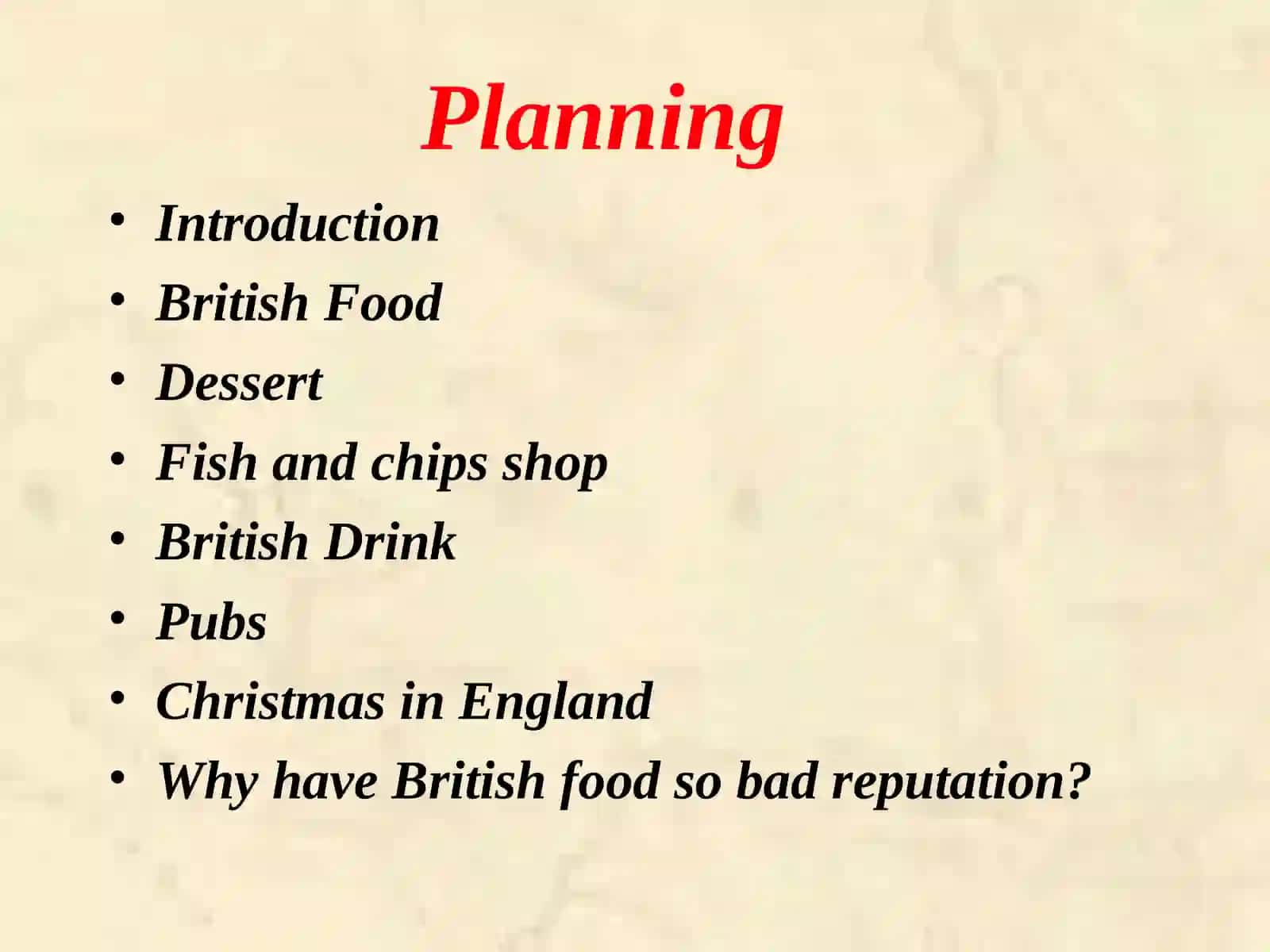 British and Uzbek national dishes 2