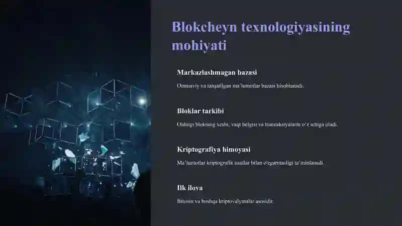 Blokcheyn texnologiyasi 2