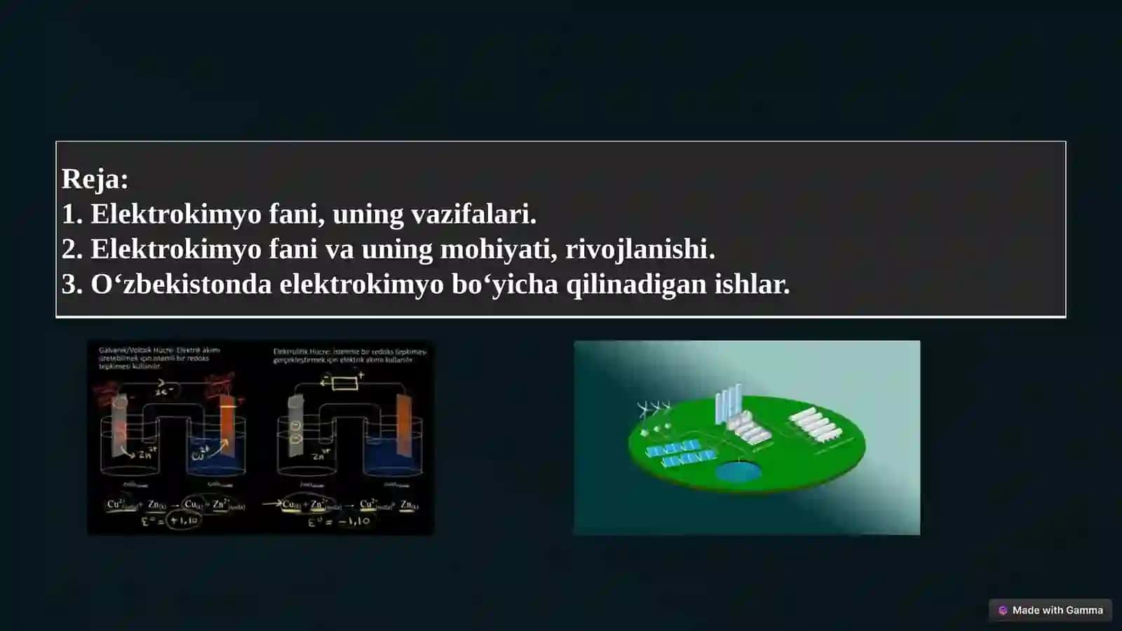 Elektrokimyo fani 2