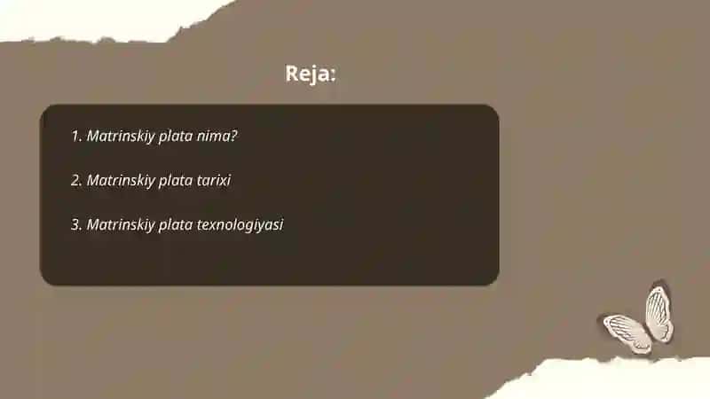 Matrinskiy plata 2