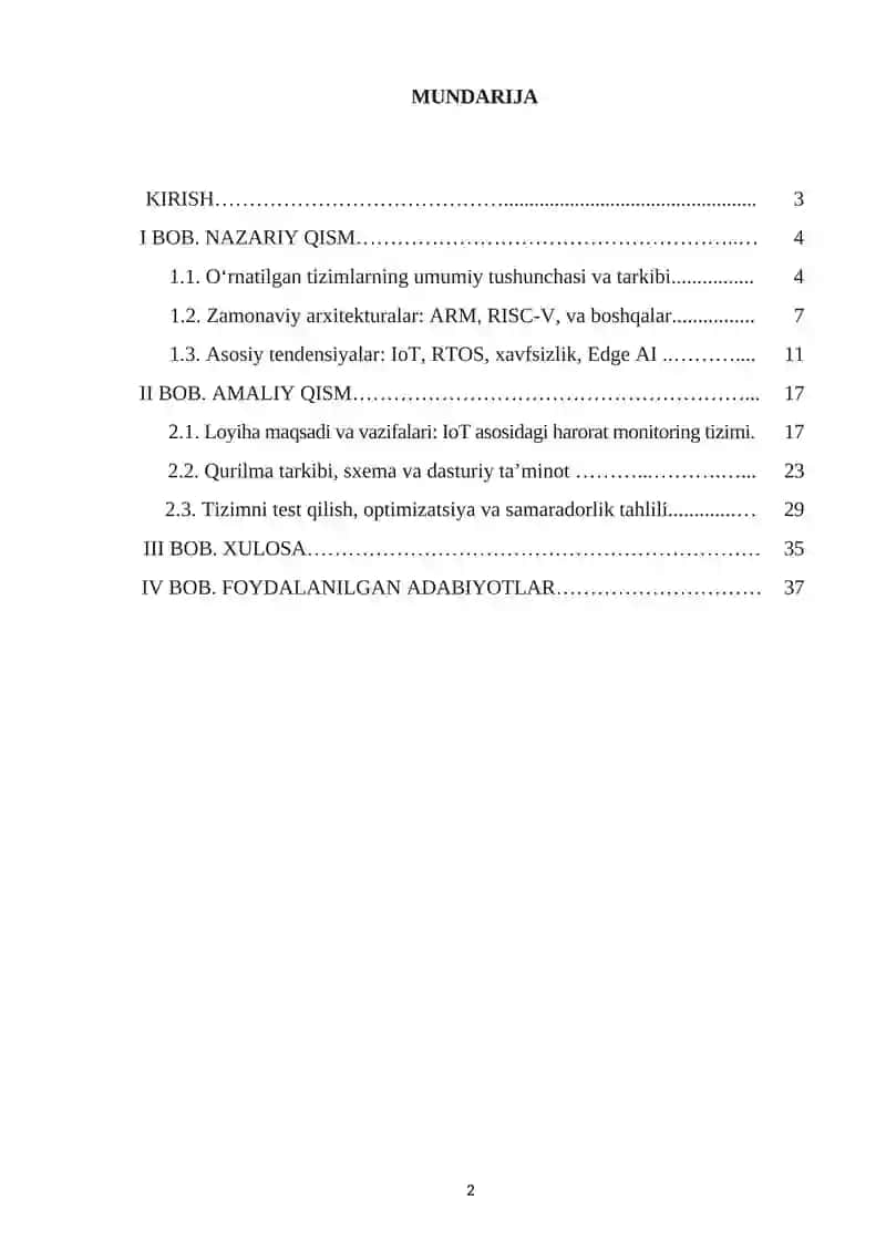 ZAMONAVIY YO‘NALISHLAR VA RIVOJLANISH TENDENSIYALARI 2