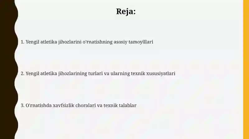 Yingil atletika turlari tehnikasini urnatish 2