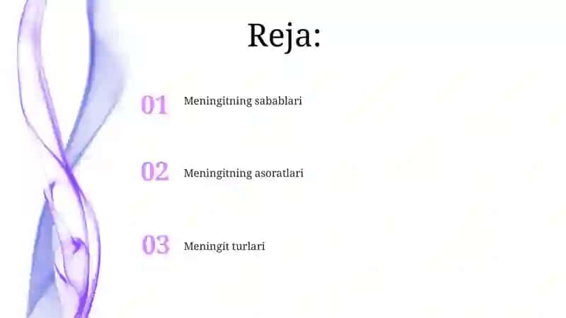 Meningitning sabablari 2
