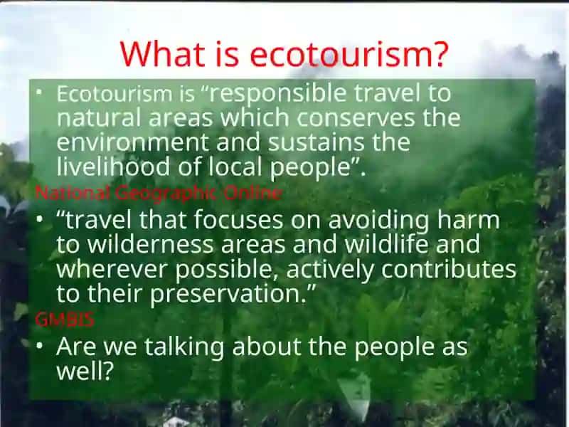Ecotourism 2