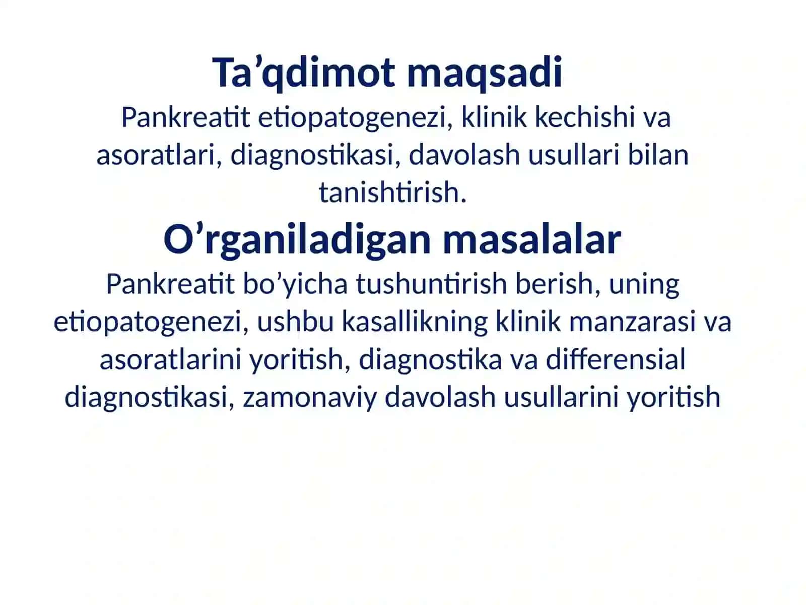 Pankreatitlarni xirurgik davolash usullari2 2