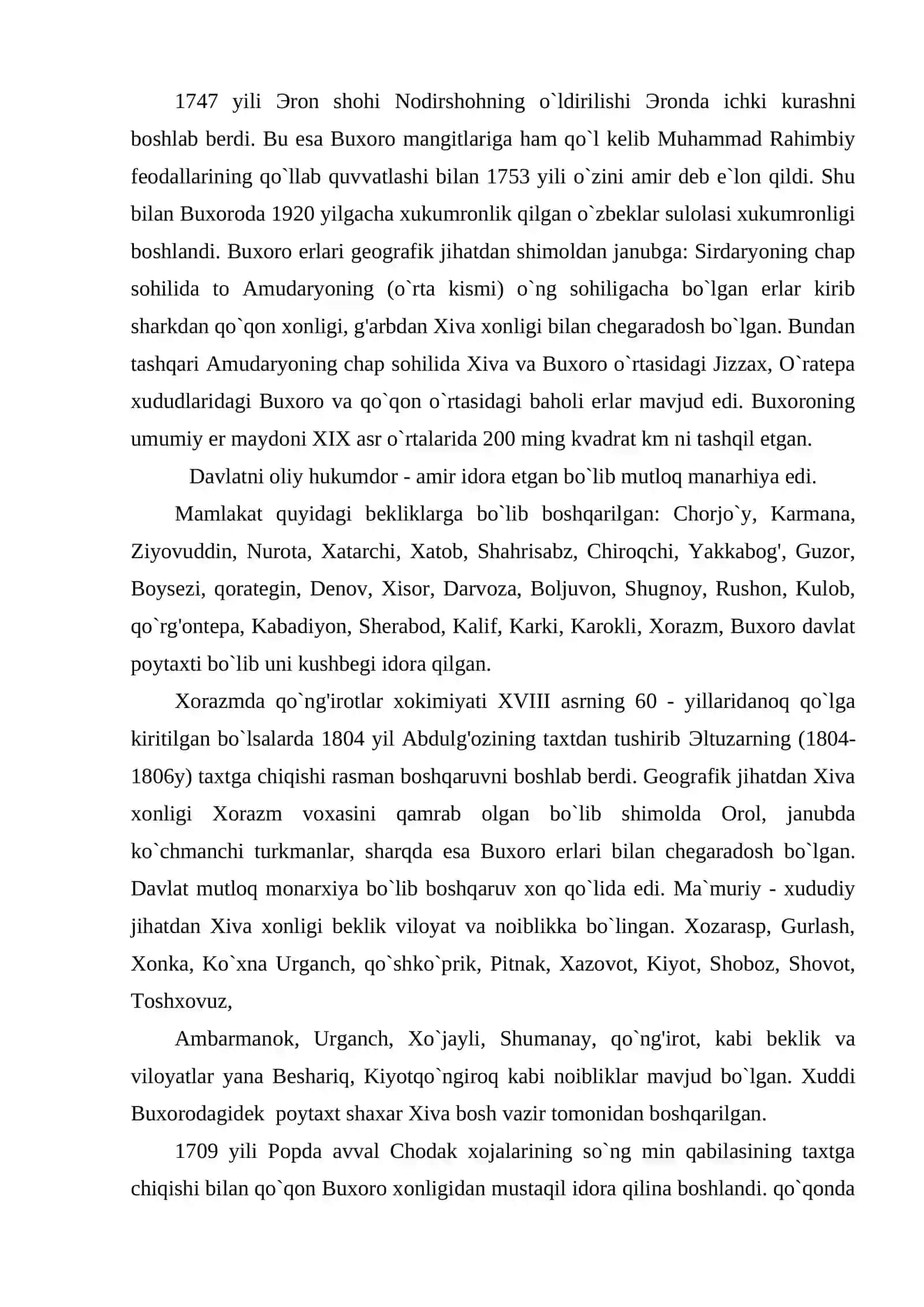 Xonliklar davri tarixiy geografiyasi 2