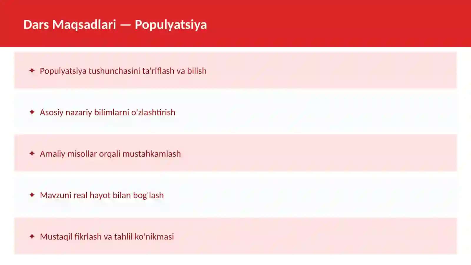 BIOLOGIYA Ekologiya 2