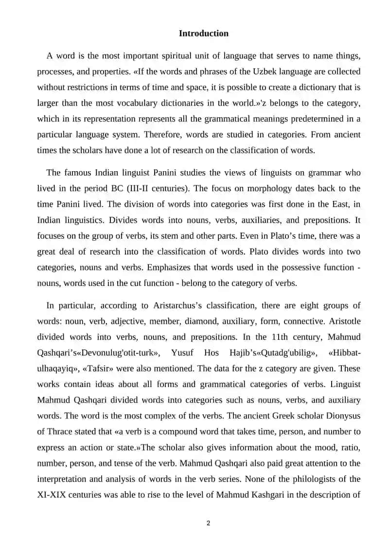 THE OLD ENGLISH VERB AND THEIR SYSTEM 2