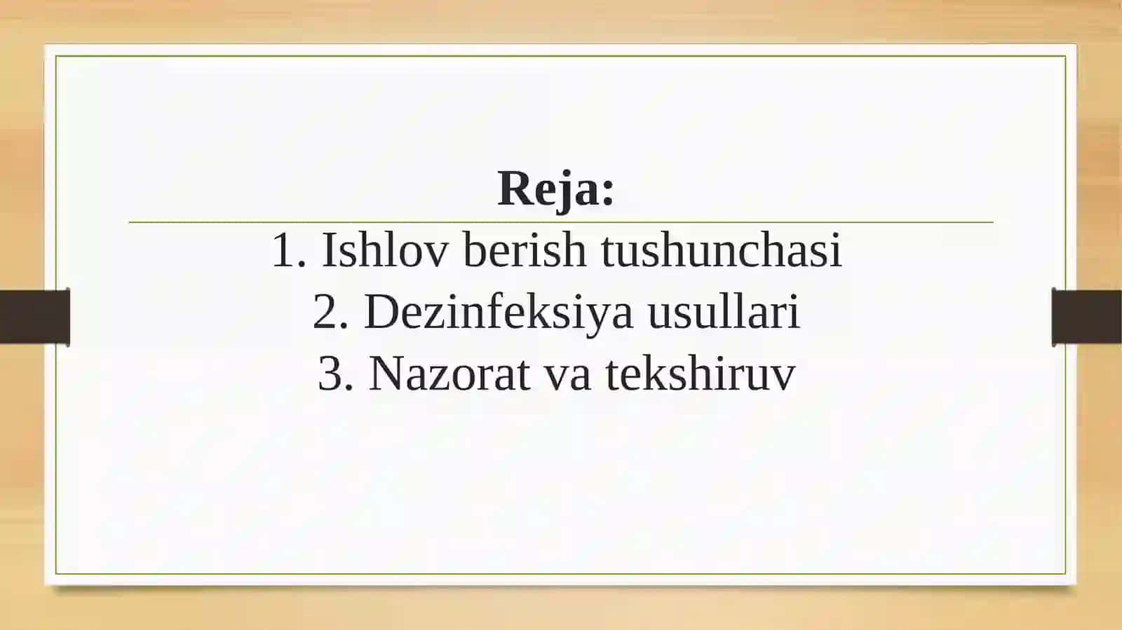 Personallar kiyadigan kiyimlarga ishlov berish usullari 2
