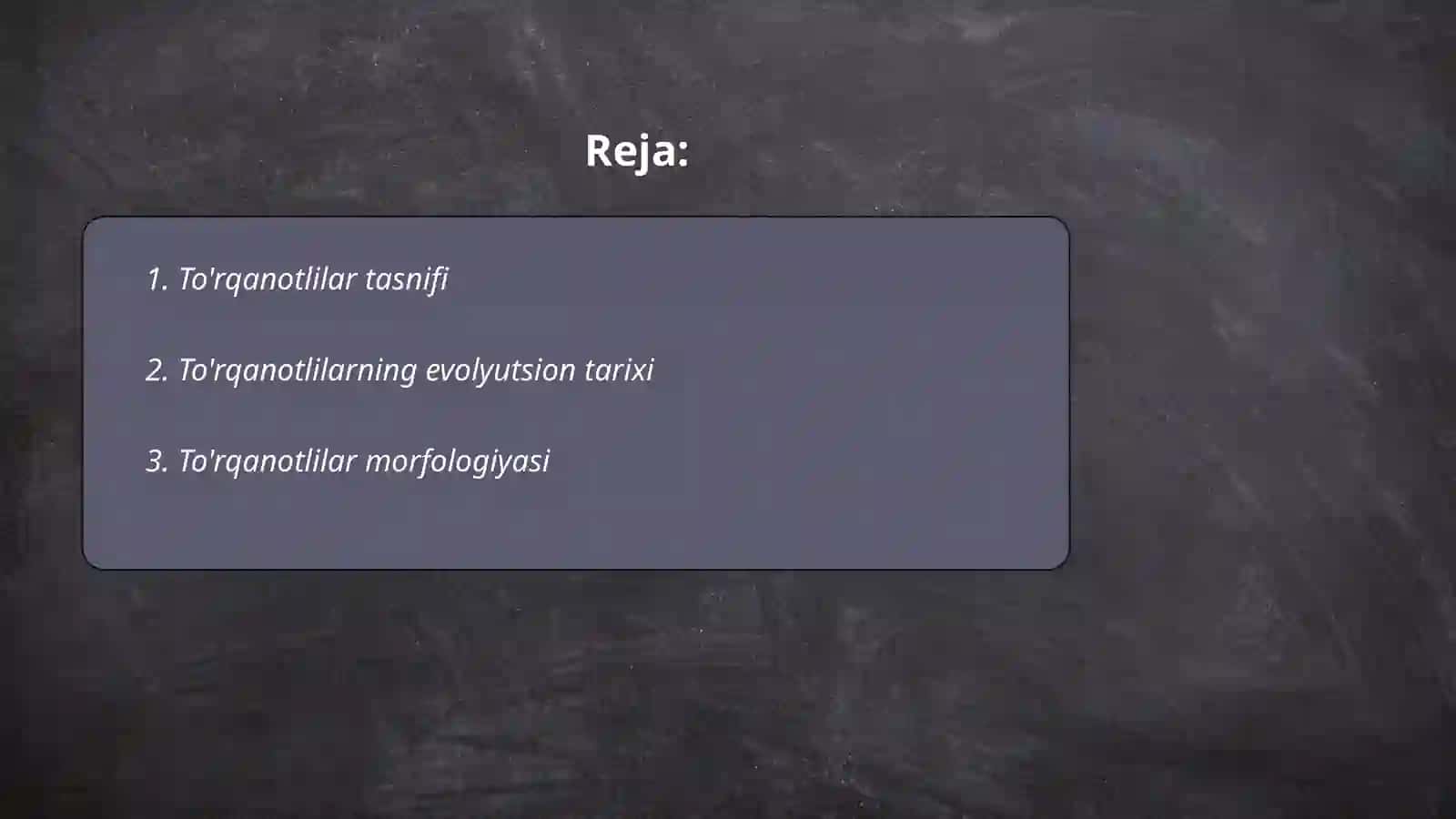 To'rqanotlilar turkumi 2