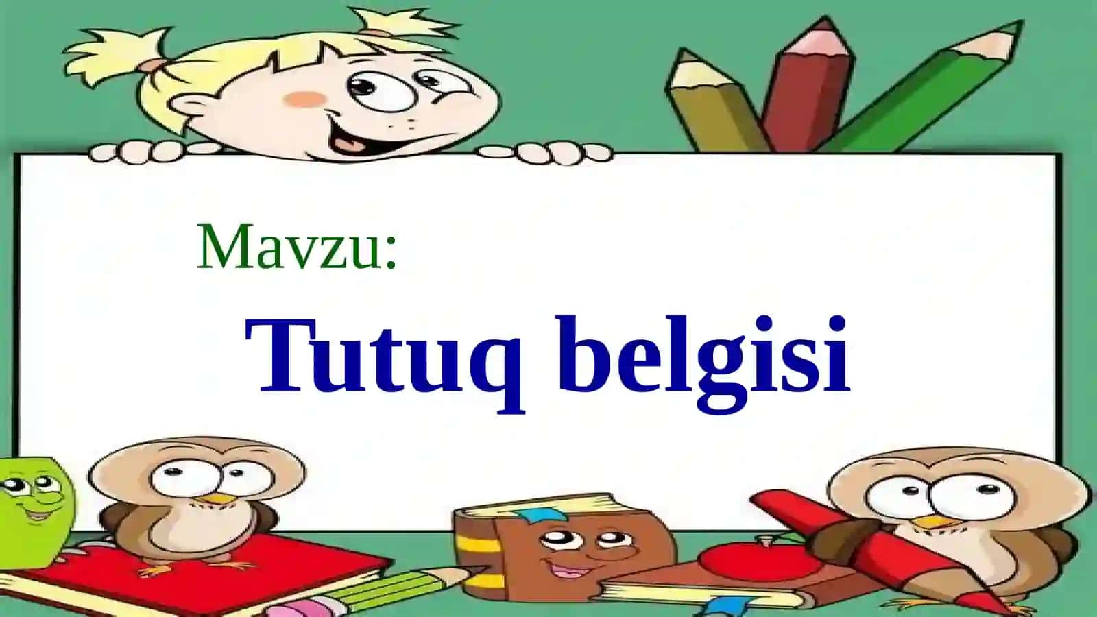 Tutuqbelgisi 2