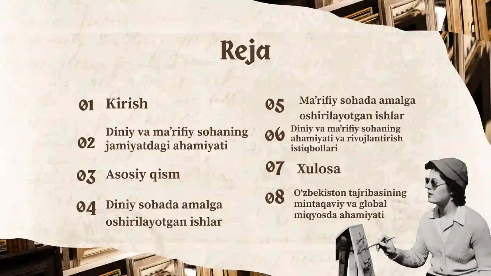Diniy va ma’rifiy sohada amalga oshirilayotgan ishlar 2