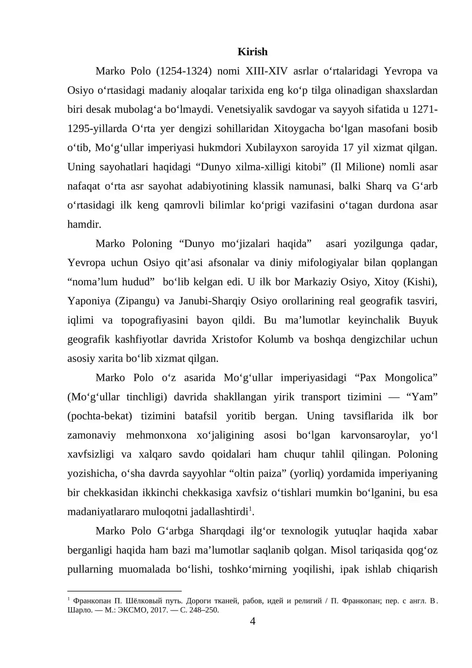 Marko Polo va uning sayohatlari 2