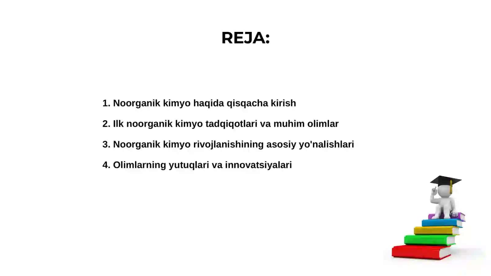 Noorganik kimyo rivojlanishiga olimlarning hissasi 2