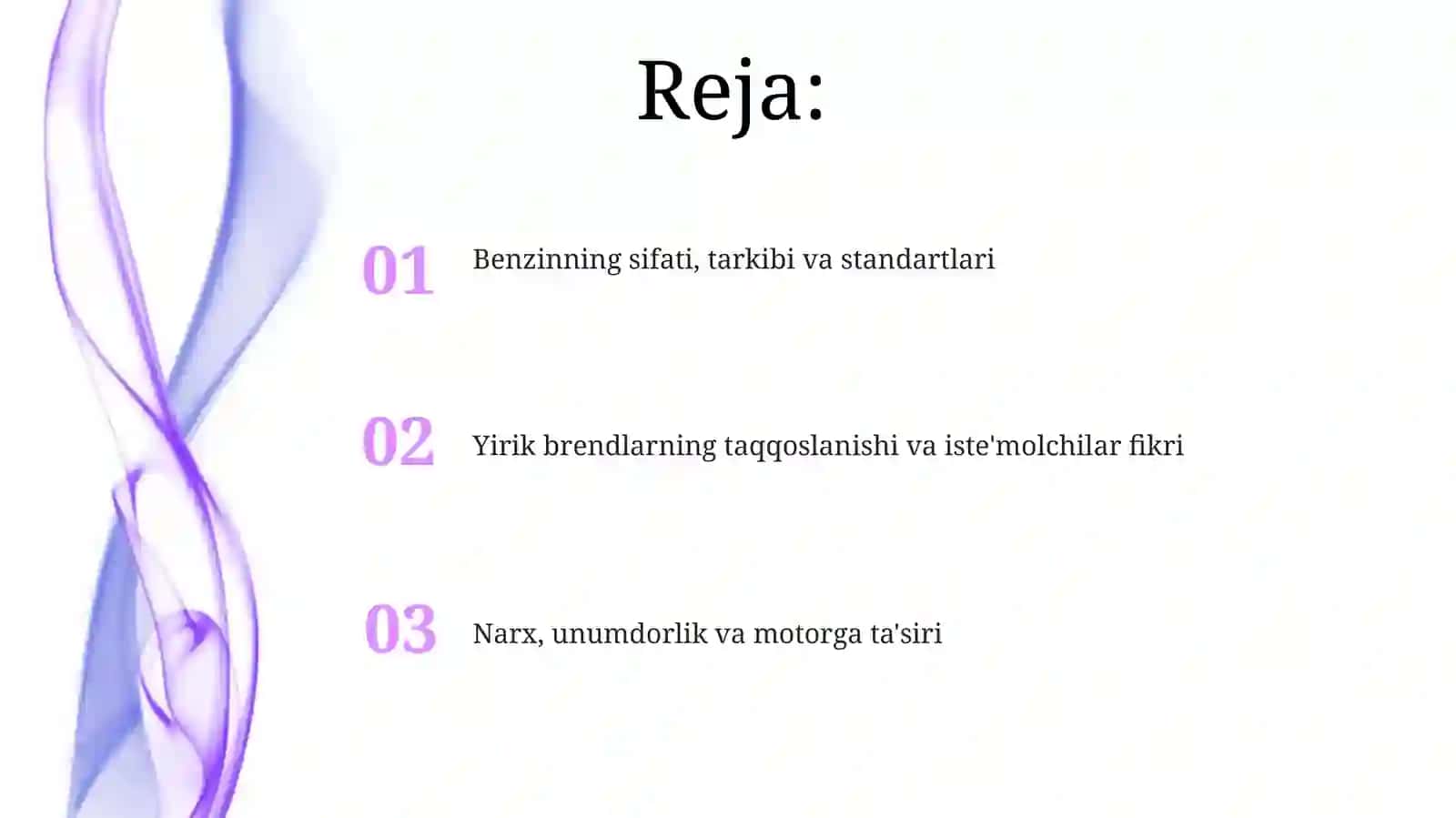 Benzinning sifati: Tarkibi va standartlar 2