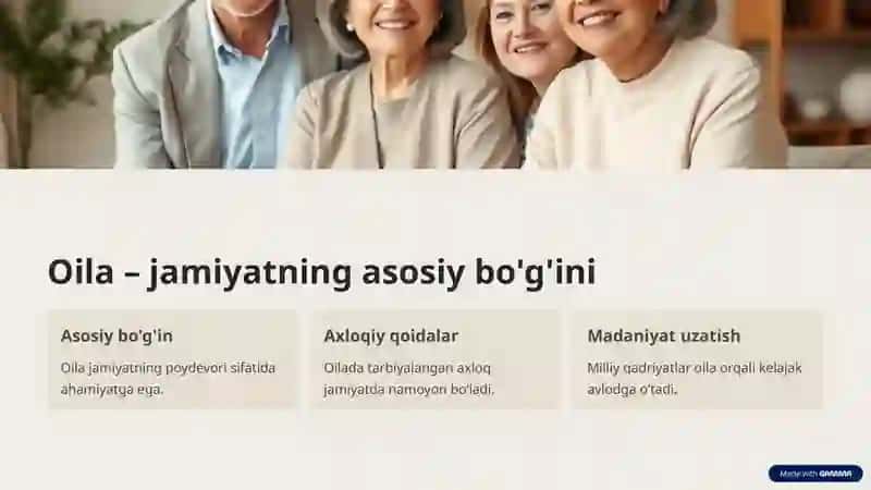 Jamiyat va oila falsafasi 2