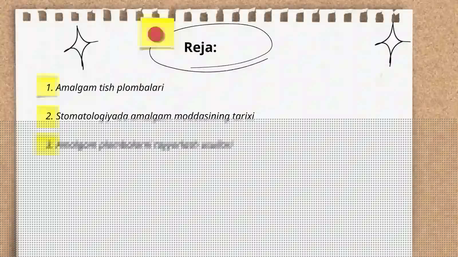 Stomatalogik Amalgammalar 2